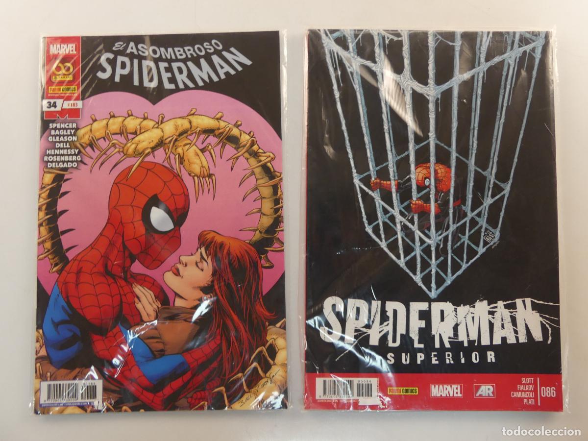 C&oacute;mics: LOTE DE 7 NUMEROS DE COMICS SPIDERMAN -- REF: 73 - Foto 2