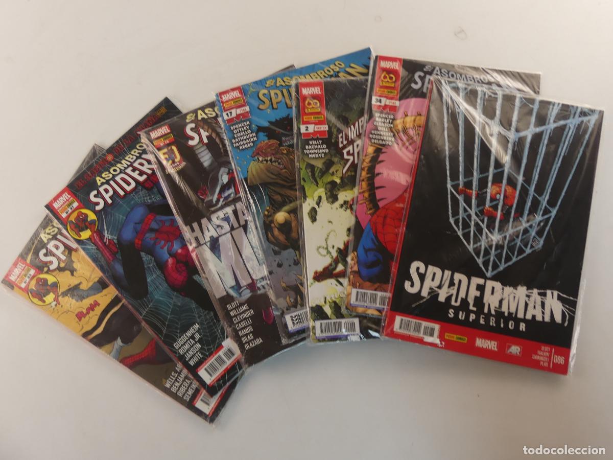 Comics: LOTE DE 7 NUMEROS DE COMICS SPIDERMAN -- REF: 73