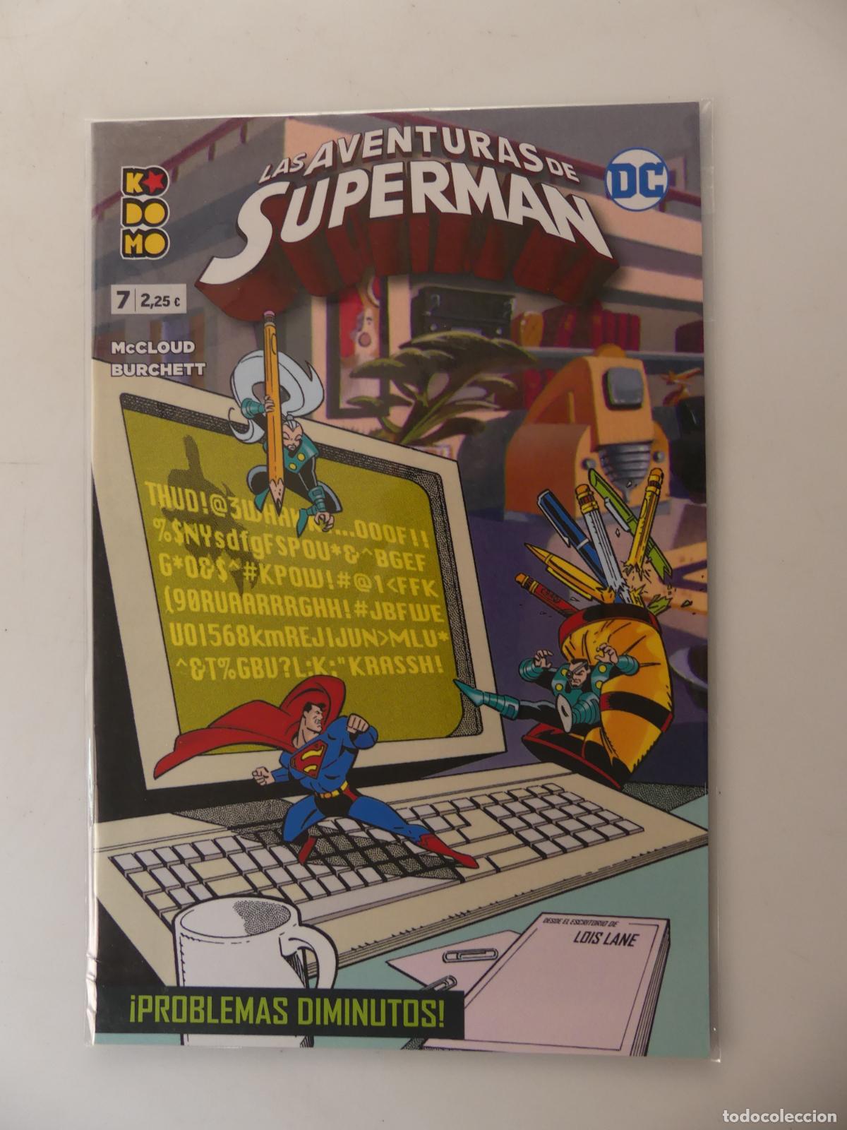 C&oacute;mics: LOTE DE 9 NUMEROS DE COMICS - SUPERMAN -- REF: 87 - Foto 6