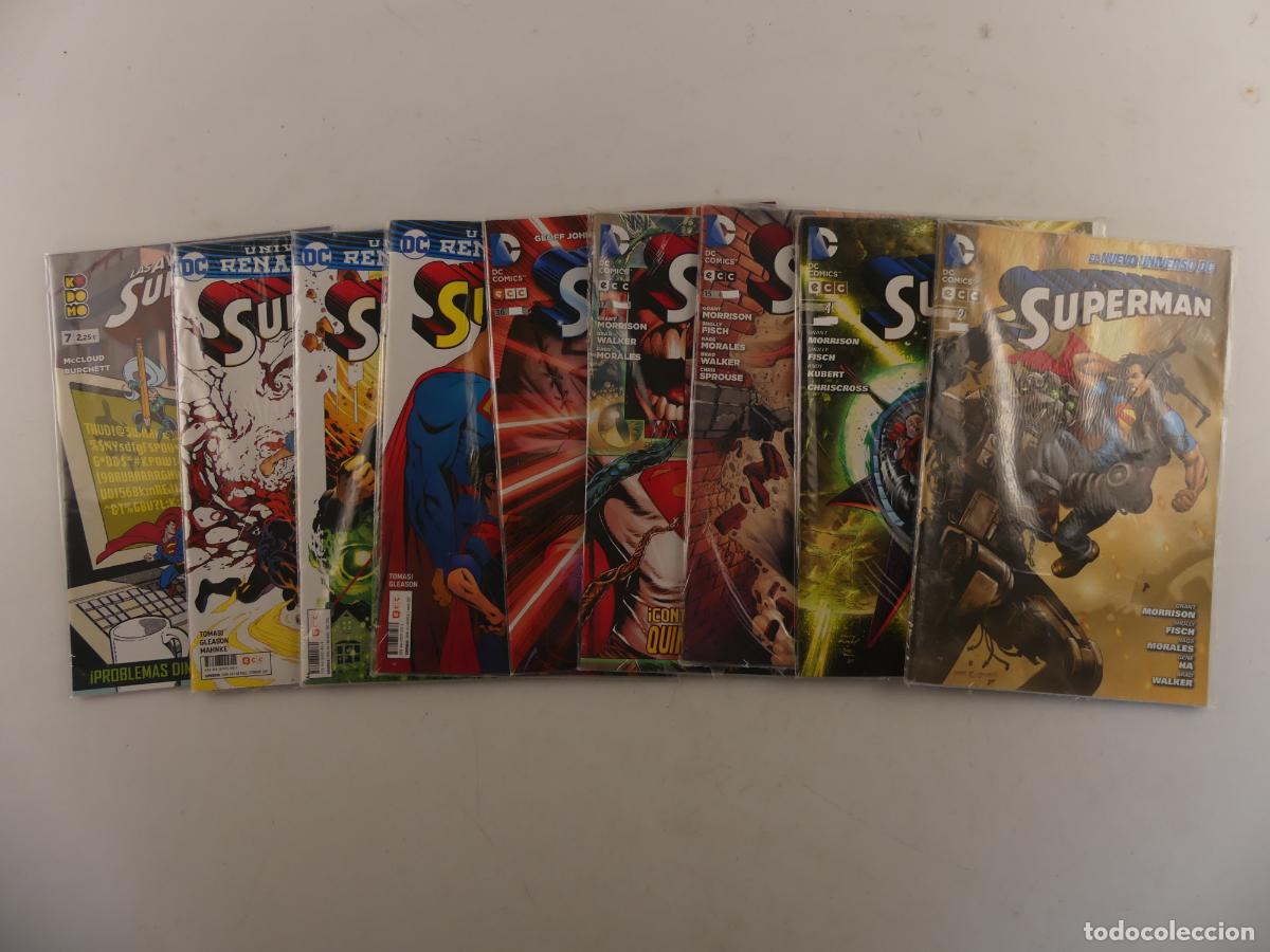 Fumetti: LOTE DE 9 NUMEROS DE COMICS - SUPERMAN -- REF: 87