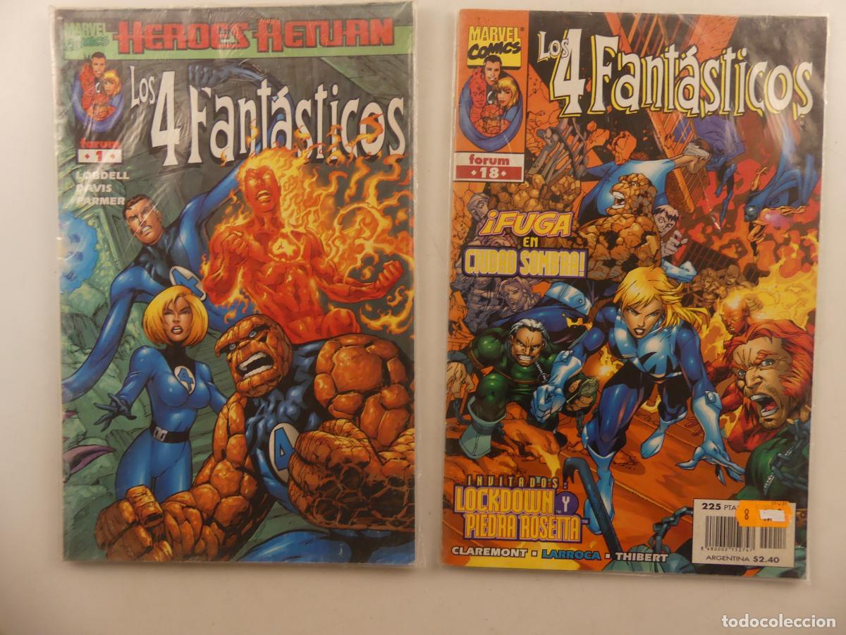 C&oacute;mics: LOTE DE 10 NUMEROS DE COMICS LOS 4 FANTASTICOS -- REF: 78 - Foto 6