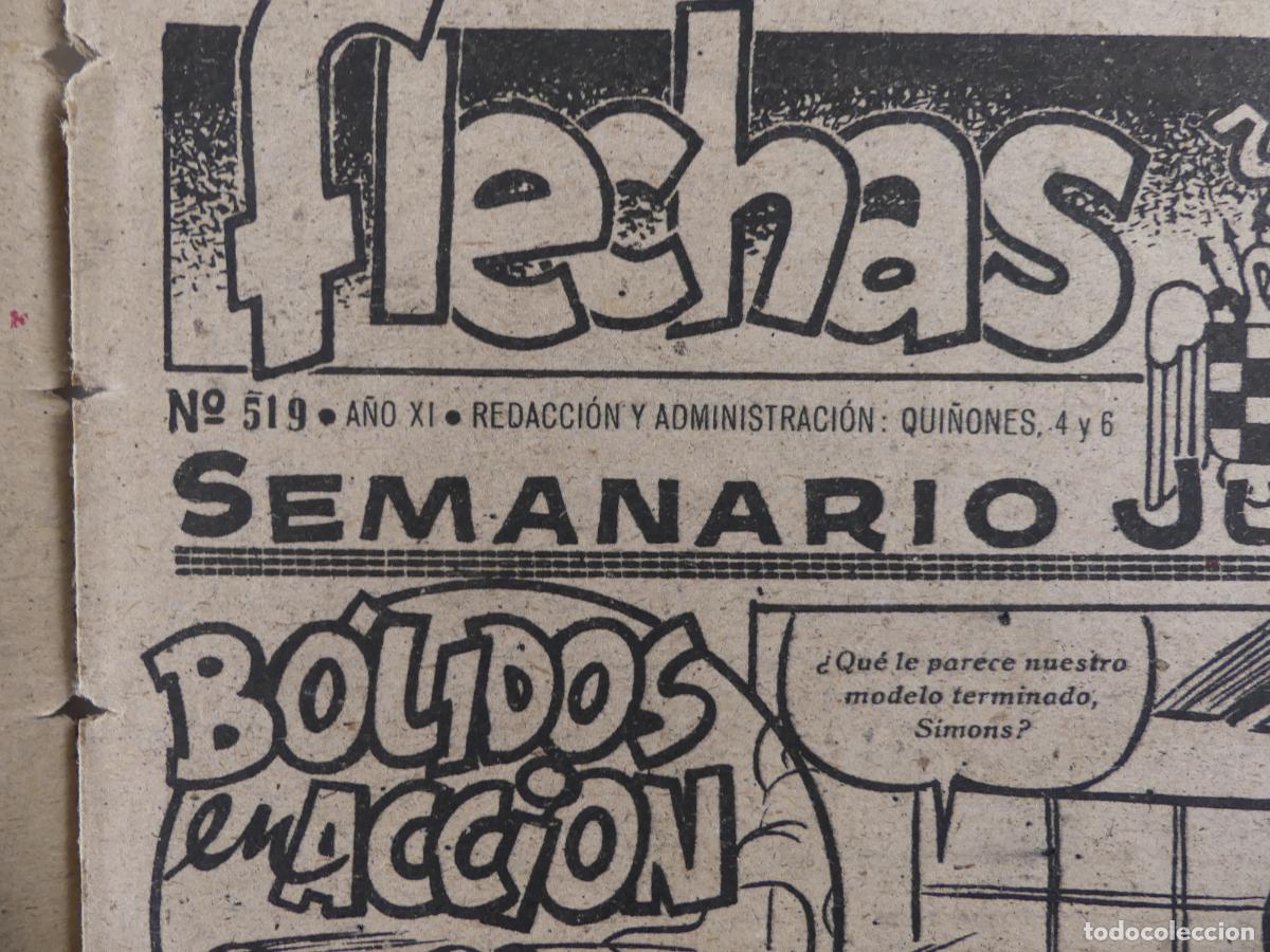 C&oacute;mics: SEMANARIO FLECHAS NUMERO 519 - BOLIDOS EN ACCION -- REF: 109 - Foto 2