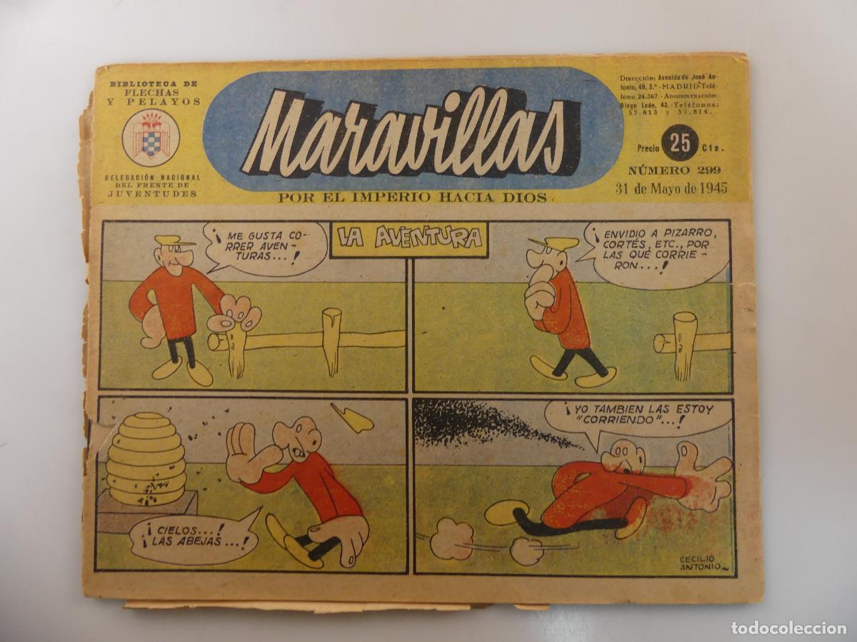 Fumetti: MARAVILLAS &ndash; BIBLIOTECA DE FLECHAS Y PELAYOS NUMERO 299 -- REF: 261