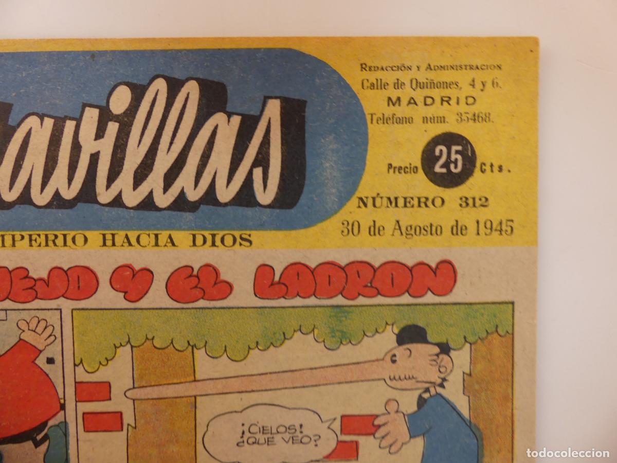 C&oacute;mics: MARAVILLAS &ndash; BIBLIOTECA DE FLECHAS Y PELAYOS NUMERO 312 -- REF: 272 - Foto 2