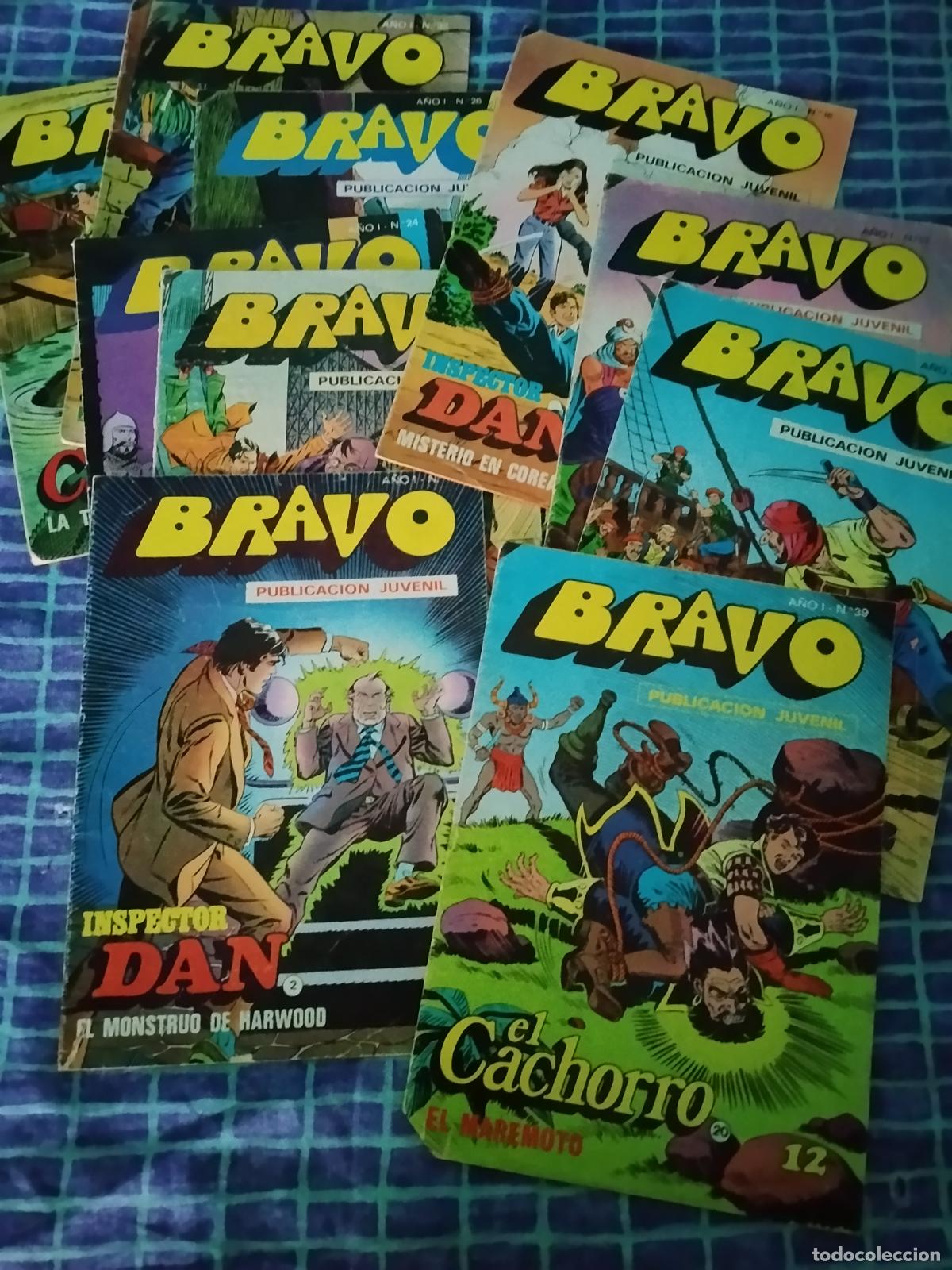 C&oacute;mics: BRAVO. PUBLICACION JUVENIL. 10 EJEMPLARES - Foto 5