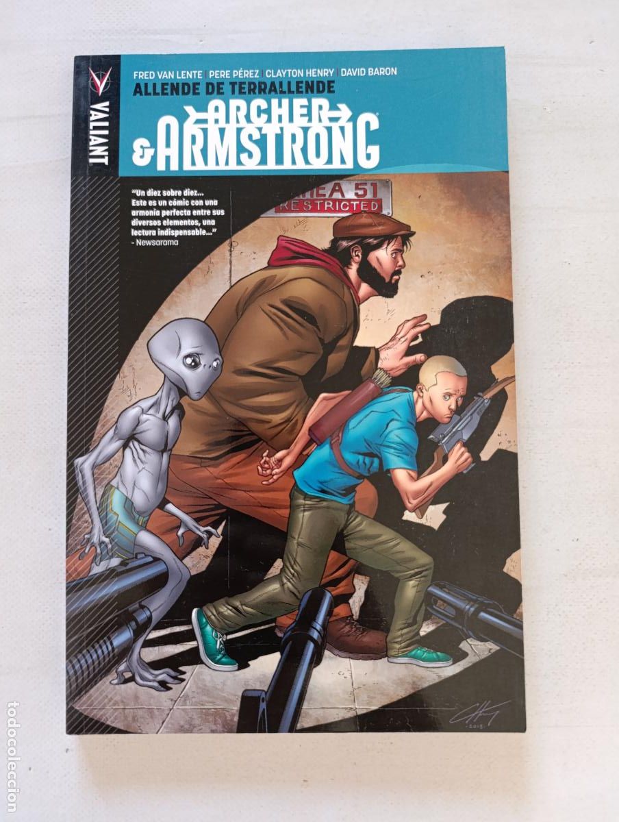 C&oacute;mics: ARCHER & ARMSTRONG N&ordm; 3 - ALLENDE DE TERRALLENDE - VALIANT - ALETA (299)