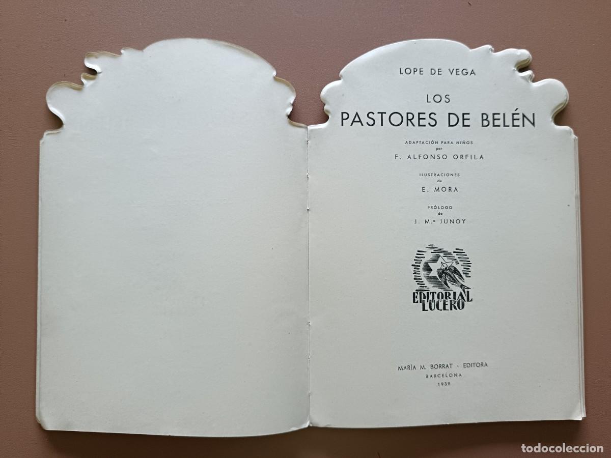 C&oacute;mics: CUENTO TROQUELADO- LOS PASTORES DE BEL&Eacute;N - LOPE DE VEGA - 1939 - Foto 2