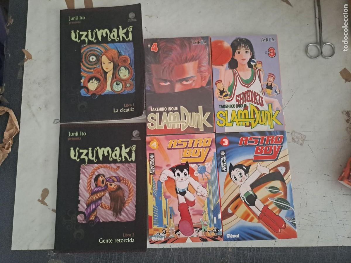 C&oacute;mics: Lote de 10 comics manga, Bolsa 7