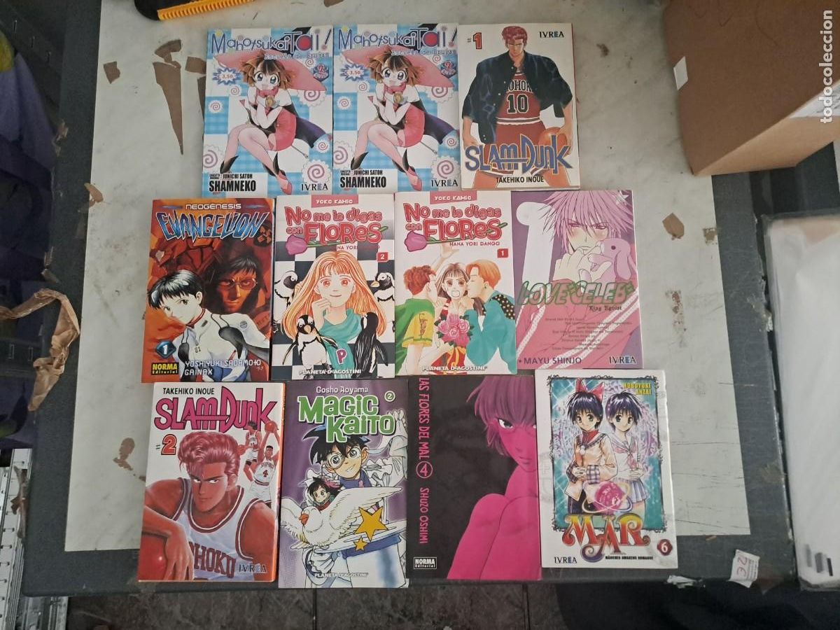 C&oacute;mics: Lote de 11 comics manga, Bolsa 6