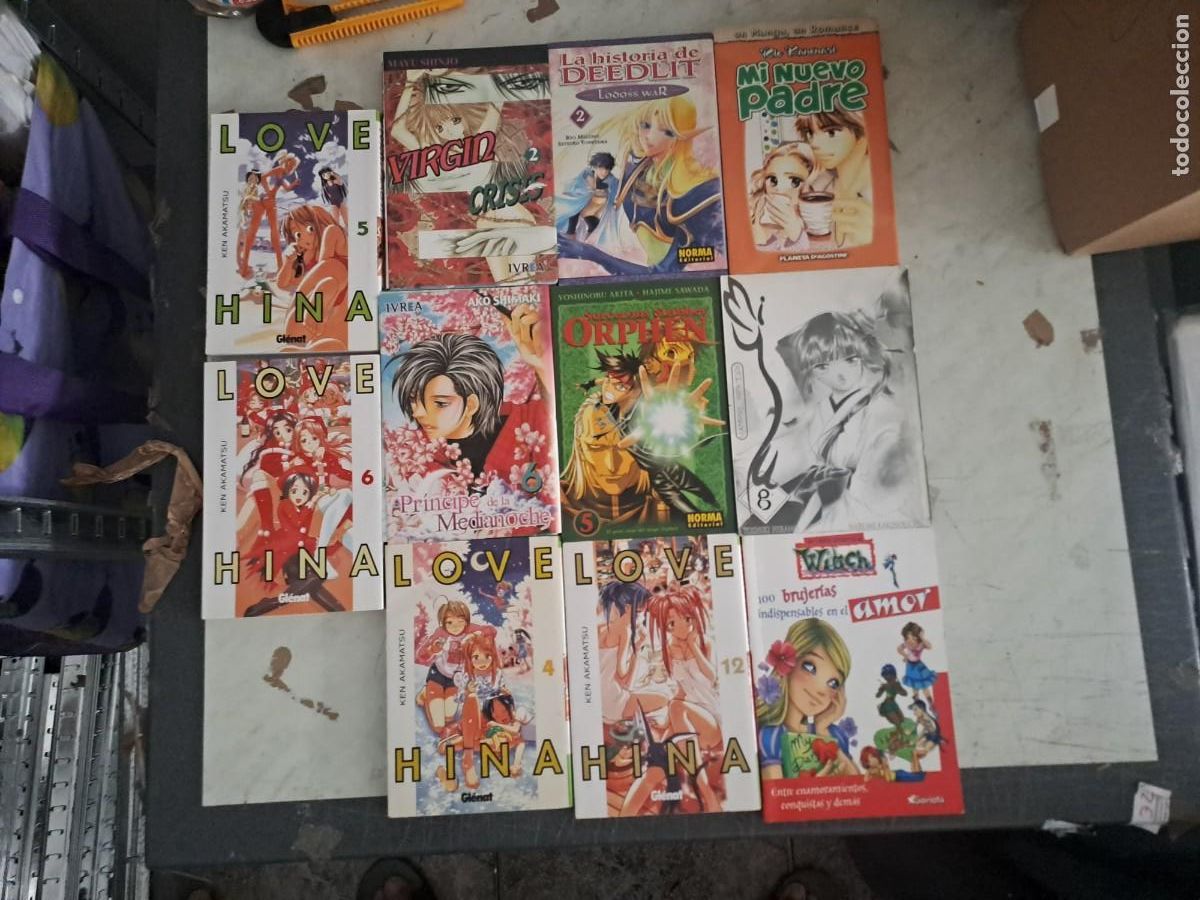 C&oacute;mics: Lote de 11 comics manga, Bolsa 1