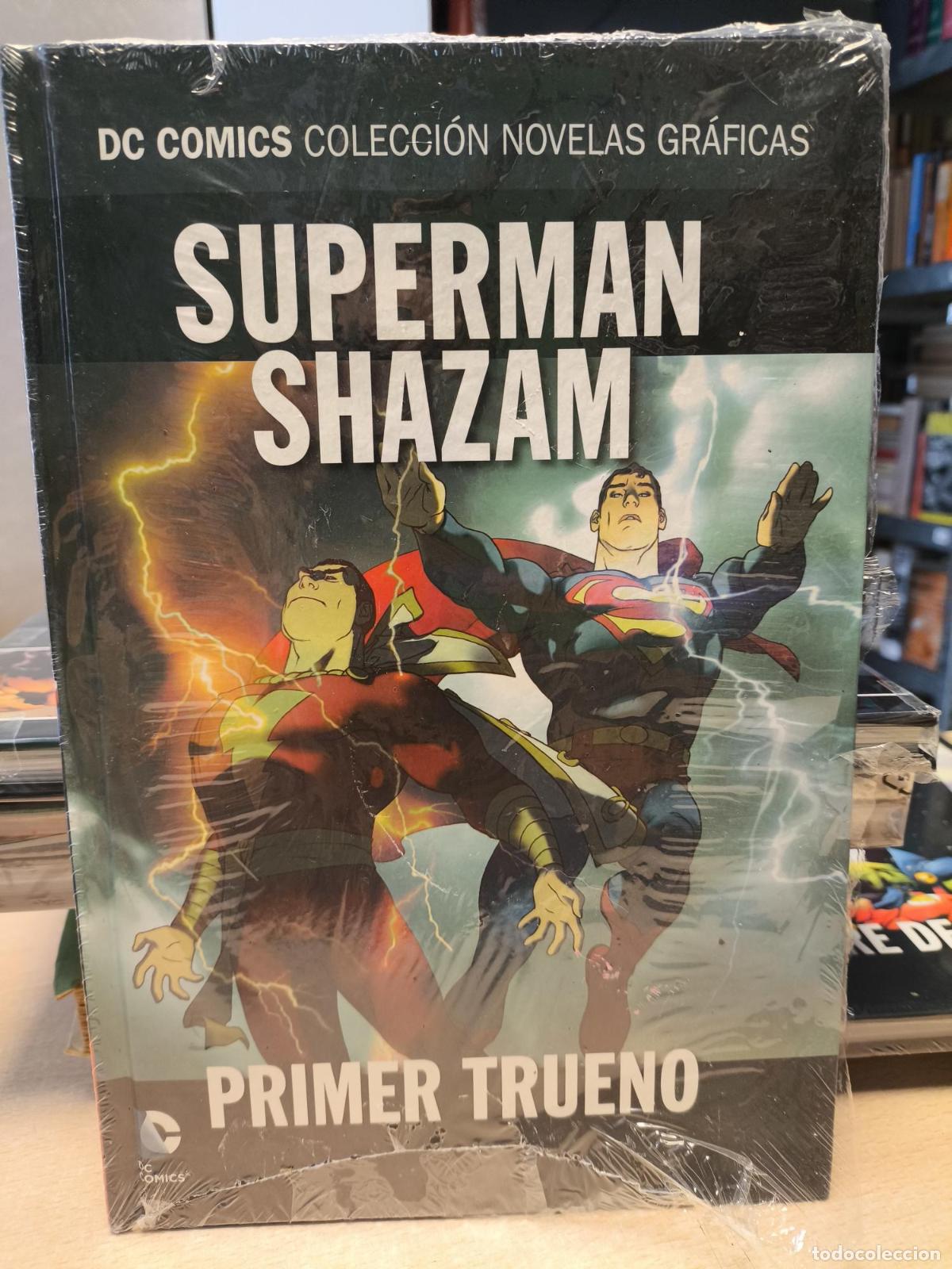 C&oacute;mics: SUPERMAN SHAZAM PRIMER TRUENO - DC COMICS NOVELAS GRAFICAS N&ordm; 12/ ECC SALVAT - Jim Lee