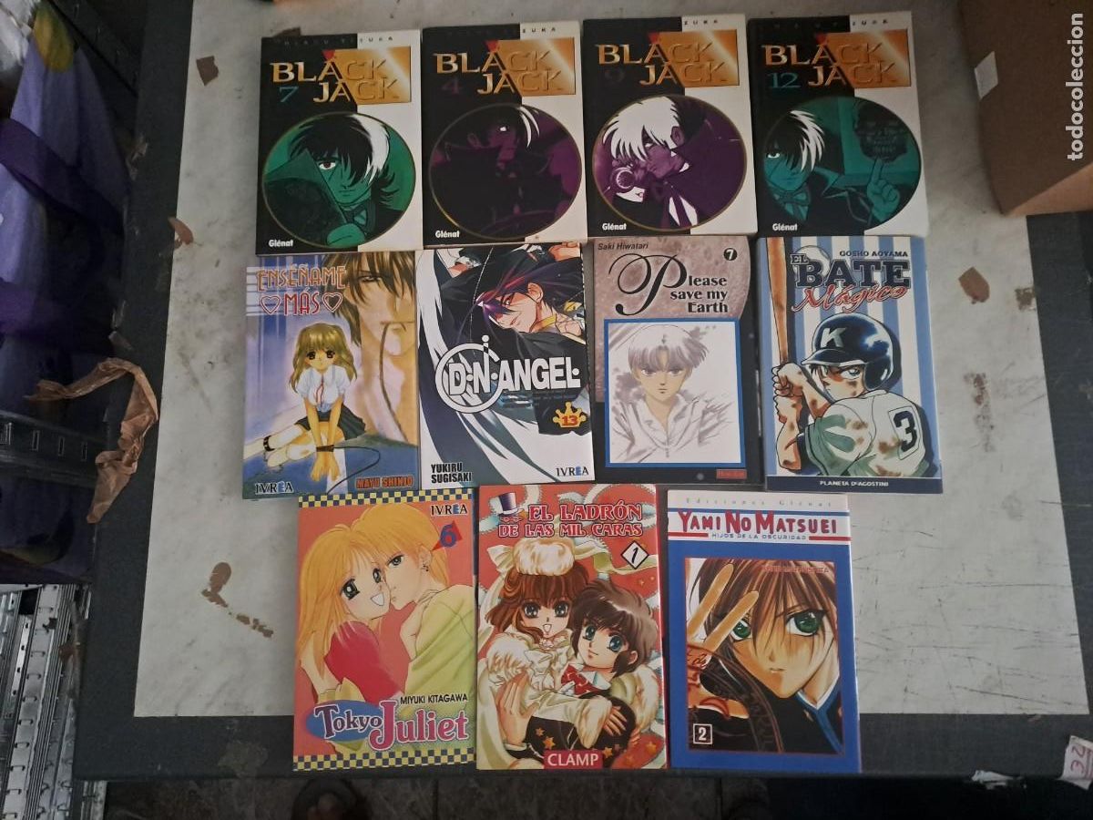 C&oacute;mics: Lote de 11 comics manga, Bolsa 14