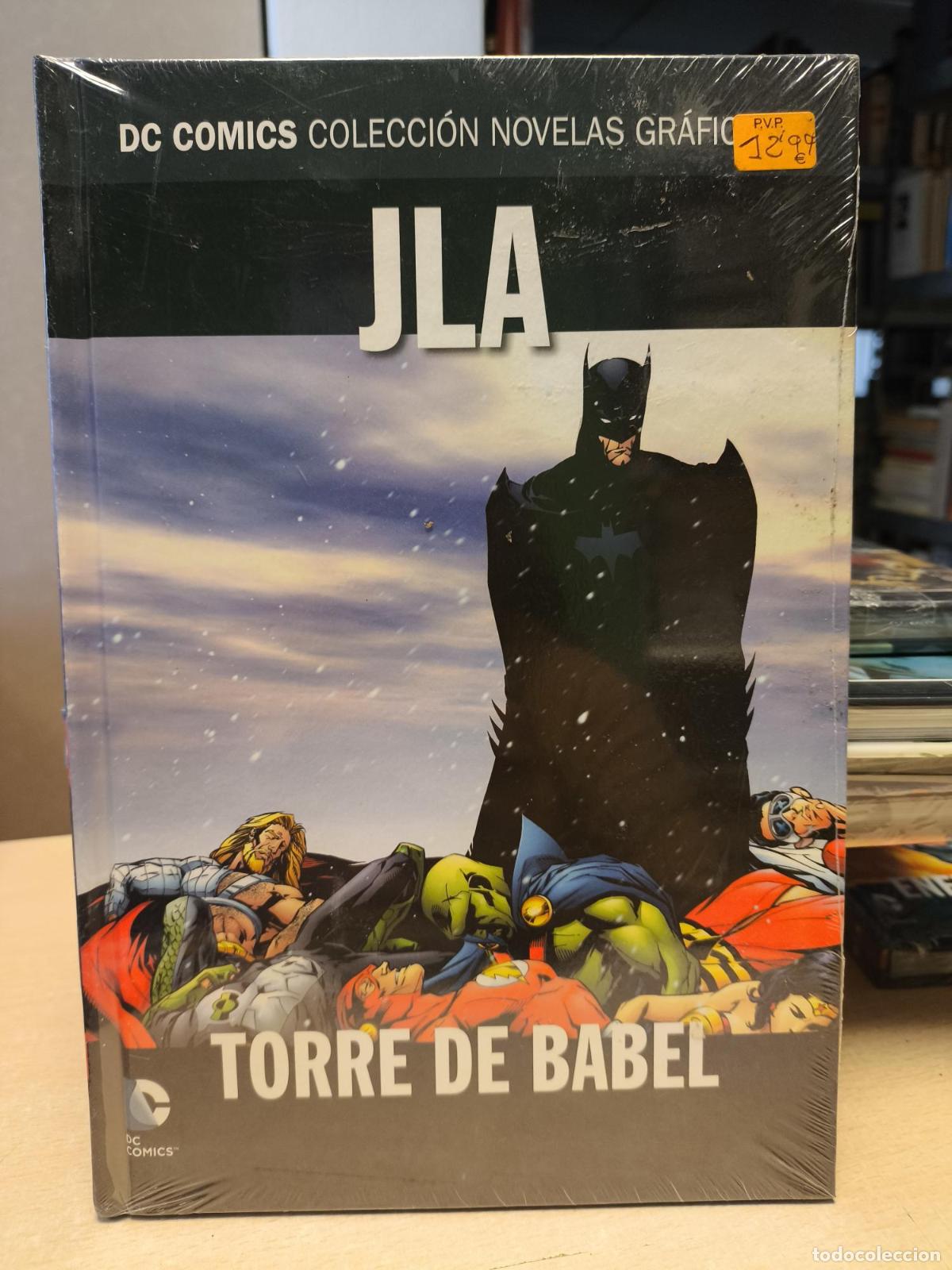 C&oacute;mics: JLA TORRE DE BABEL - DC COMICS NOVELAS GRAFICAS N&ordm; 4/ ECC SALVAT - MARK WAID - HOWARD PORTER