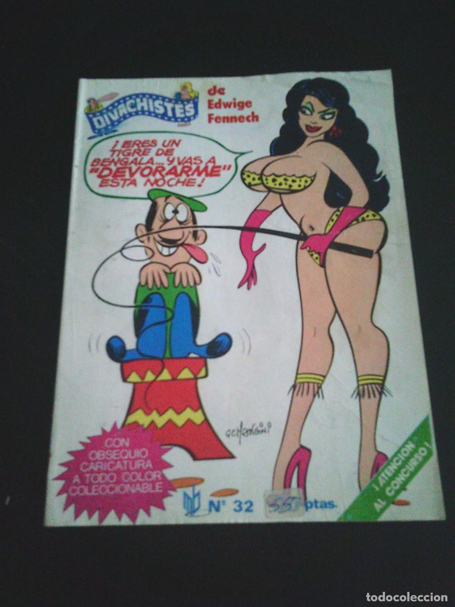 C&oacute;mics: DIVACHISTES - NUMERO 32 - EDITA MARC BEN SA - -CJ 253