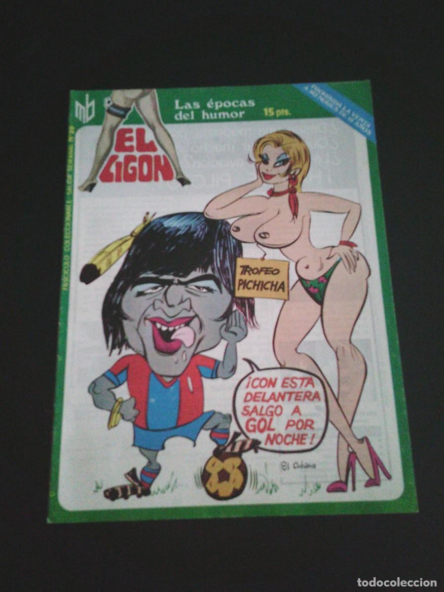 C&oacute;mics: EL LIGON - NU MERO 29 - EDITA MARC BEN SA - BUEN ESTADO -CJ 253