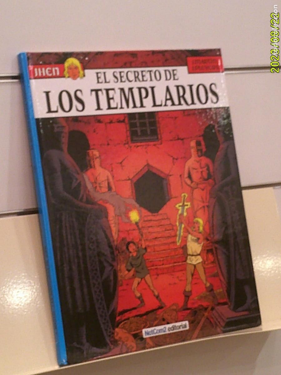 C&oacute;mics: LAS AVENTURAS DE JHEN N&ordm; 8 EL SECRETO DE LOS TEMPLARIOS J. MARTIN TOMO TAPA DURA - NETCOM2 OFERTA