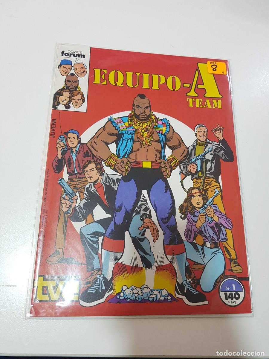 C&oacute;mics: Comic Forum Equipo A N&ordm;1 serie ofrecida en TVE
