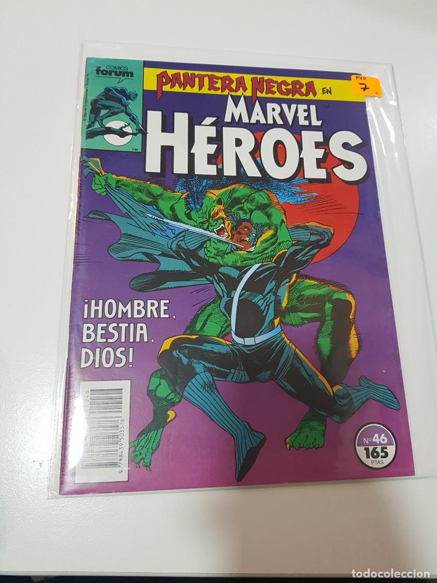 C&oacute;mics: Comic Forum Pantera negra Marven Heroes N&ordm;46