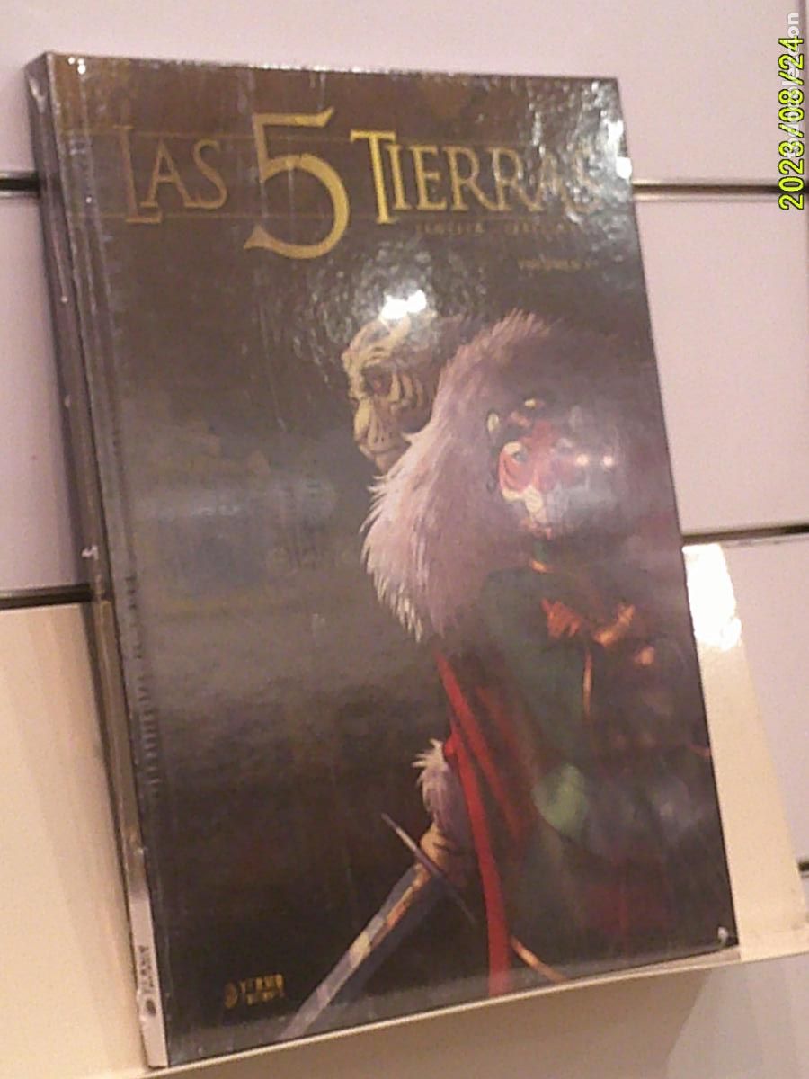 C&oacute;mics: LAS 5 TIERRAS VOLUMEN 1 TOMO TAPA DURA - YERMO OFERTA