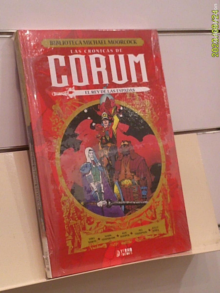 C&oacute;mics: BIBLIOTECA MICHAEL MOORCOCK LAS CRONICAS DE CORUM EL REY DE LAS ESPADAS T. TAPA DURA - YERMO OFERTA