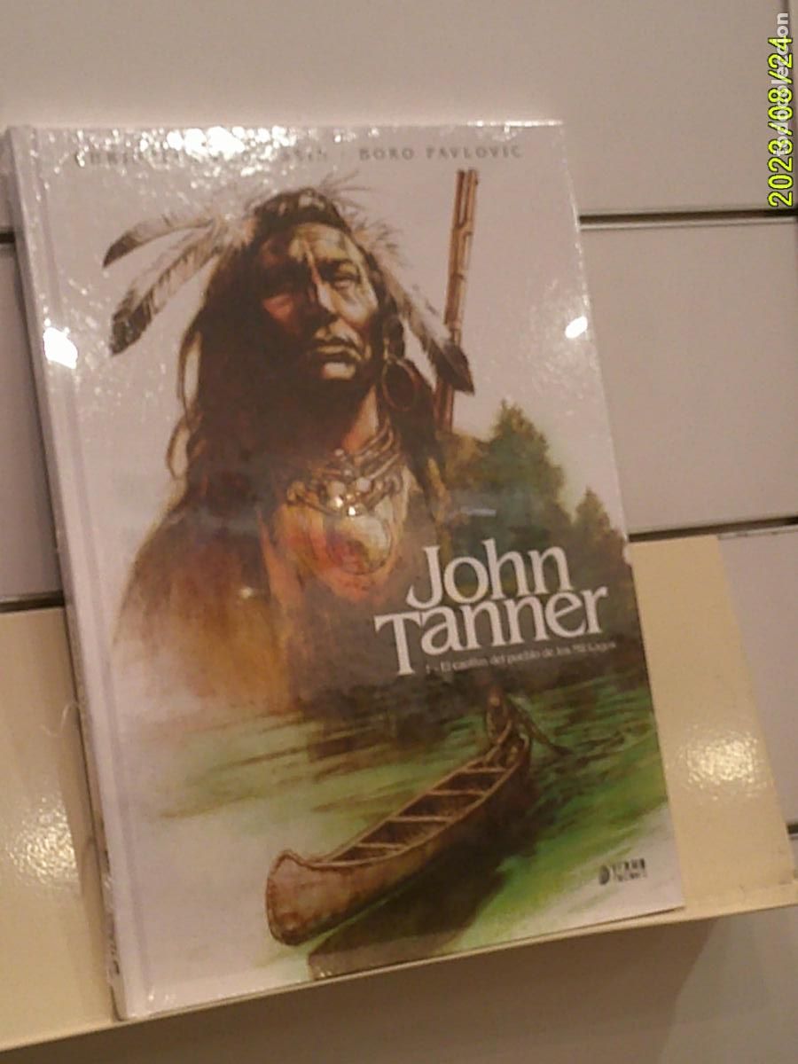C&oacute;mics: JOHN TANNER 1.EL CAUTIVO DEL PUEBLO DE LOS MIL LAGOS PRIMER VOLUMEN TOMO TAPA DURA - YERMO OFERTA