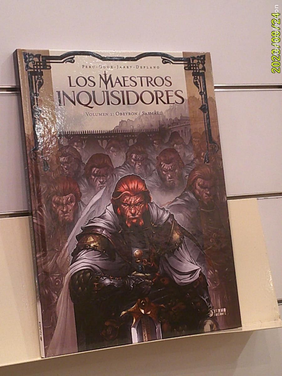 C&oacute;mics: LOS MAESTROS INQUISIDORES VOLUMEN 1 OBEYRON/SASMAEL TOMO TAPA DURA - YERMO OFERTA