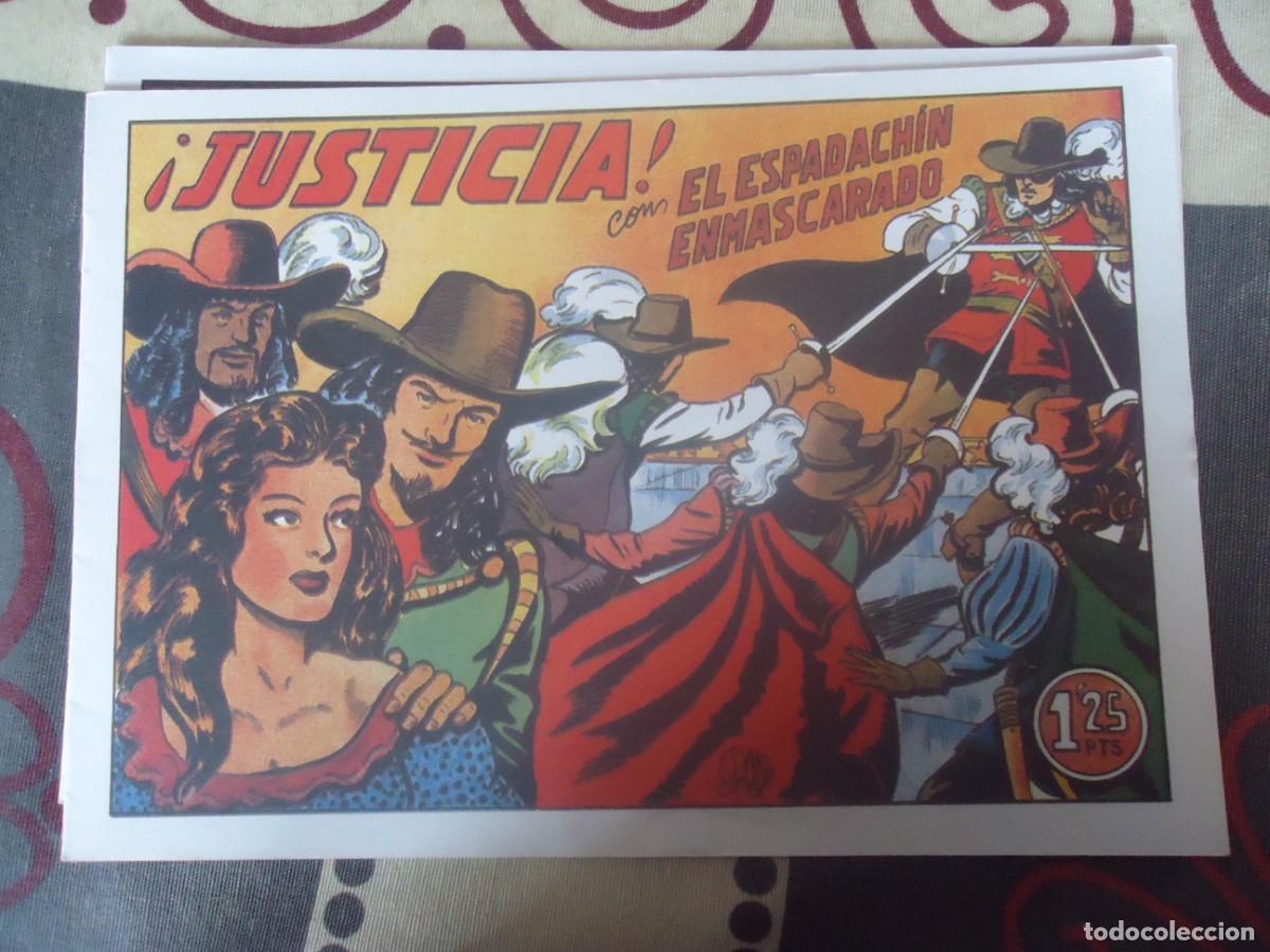 Comics : EL ESPADACHIN ENMASCARADO N&ordm; 4, JUSTICIA