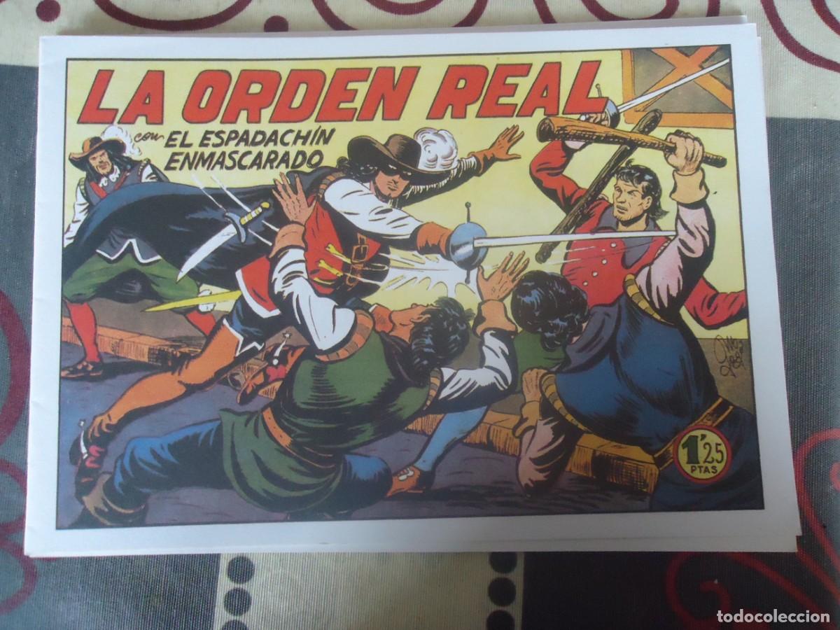 Comics: EL ESPADACHIN ENMASCARADO N&ordm; 6, LA ORDEN REAL