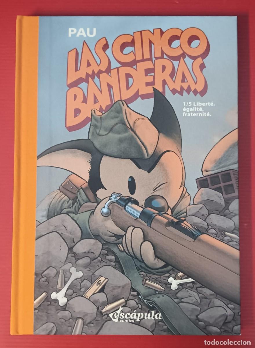 C&oacute;mics: COMIC TAPA DURA TOMO 1 LAS CINCO BANDERAS PAU ESCAPULA