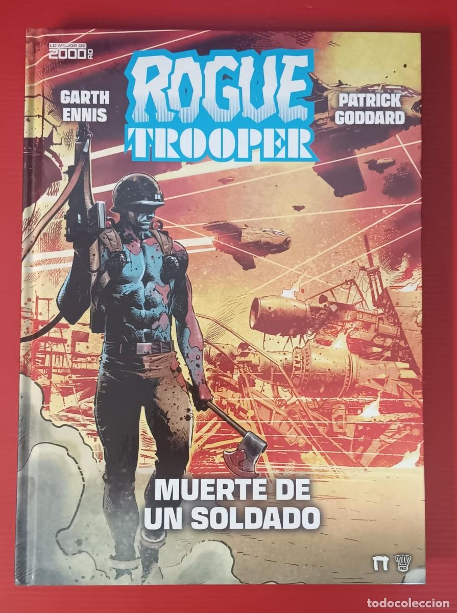 C&oacute;mics: COMIC TAPA DURA TOMO ROGUE TROOPER LA MUERTE DE UN SOLDADO GARTH ENNIS