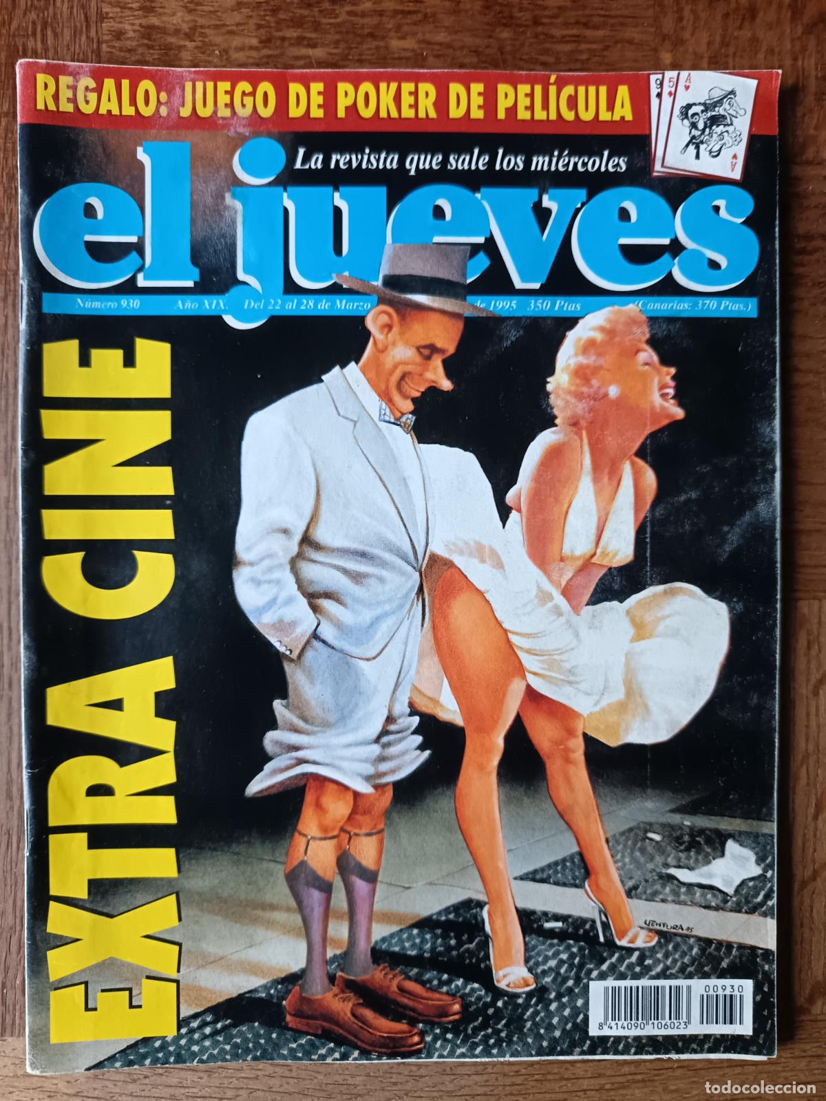C&oacute;mics: EL JUEVES 930 de 1995 EXTRA CINE.