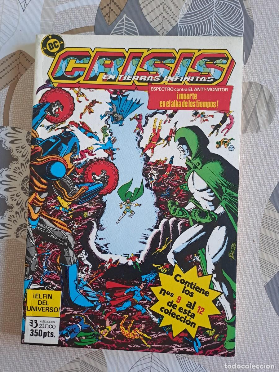 C&oacute;mics: Crisis en tierras infinitas retapado 3, Zinco en muy buen estado Bolsa DA