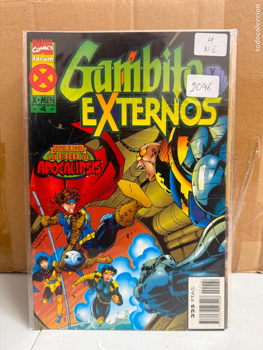 C&oacute;mics: GAMBITO Y LOS ETERNOS EDITORIAL FORUM NUMERO 4
