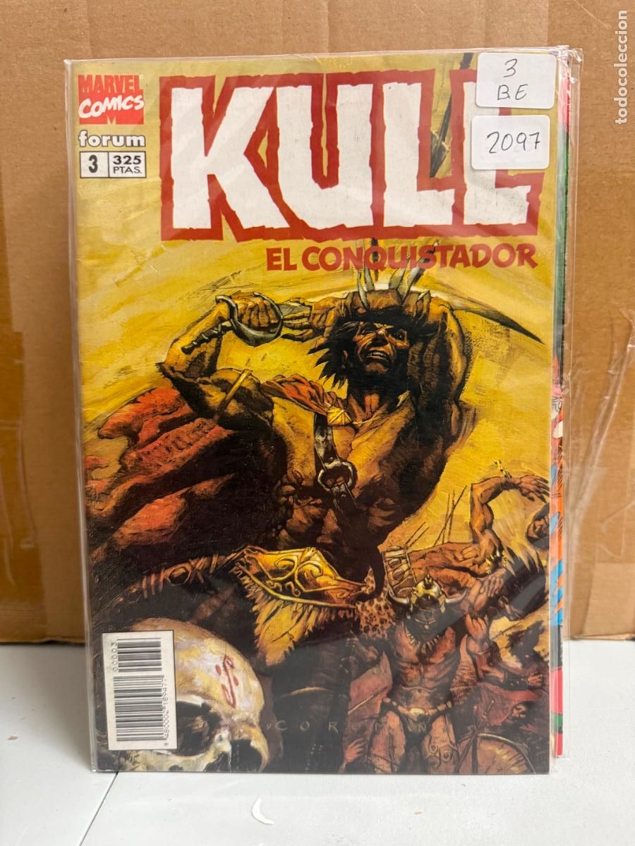 C&oacute;mics: KULL EL CONQUISTADOR EDITORIAL FORUM NUMERO 3