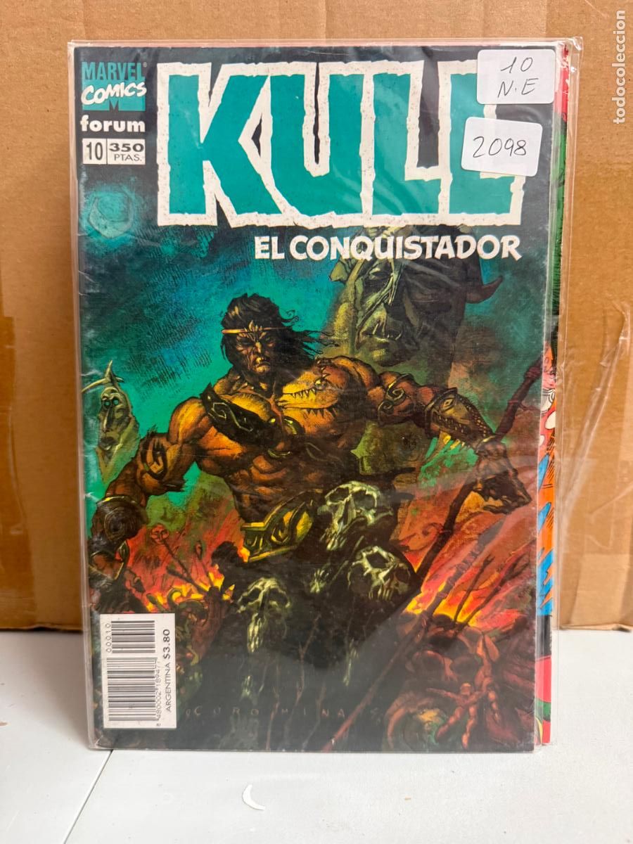 C&oacute;mics: KULL EL CONQUISTADOR EDITORIAL FORUM NUMERO 10