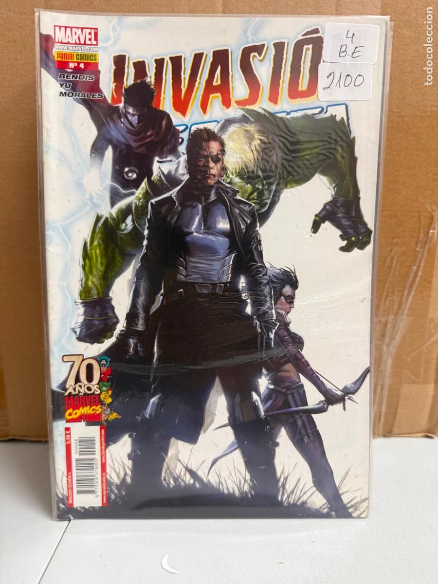C&oacute;mics: INVASION EDITORIAL PANINI NUMERO 4