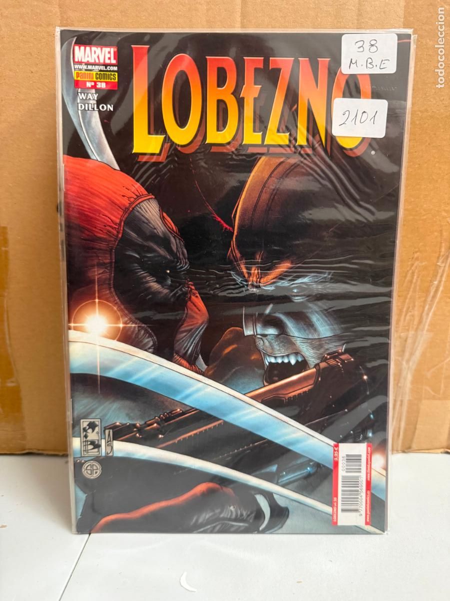 C&oacute;mics: LOBEZNO EDITORIAL PANINI NUMERO 38