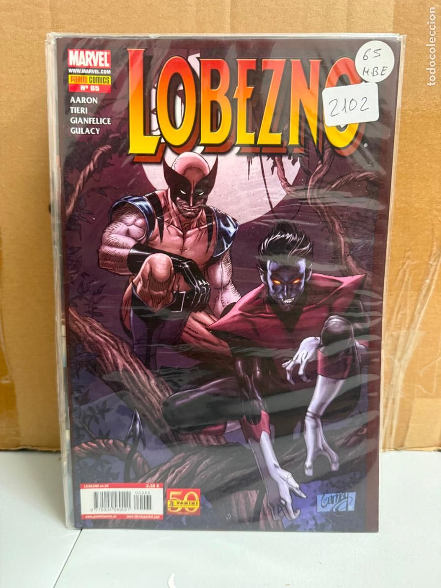 C&oacute;mics: LOBEZNO EDITORIAL PANINI NUMERO 65