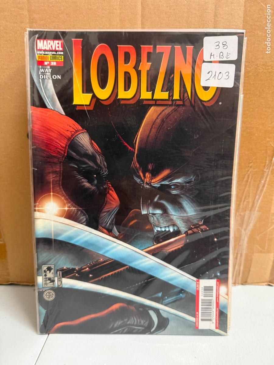C&oacute;mics: LOBEZNO EDITORIAL PANINI NUMERO 38