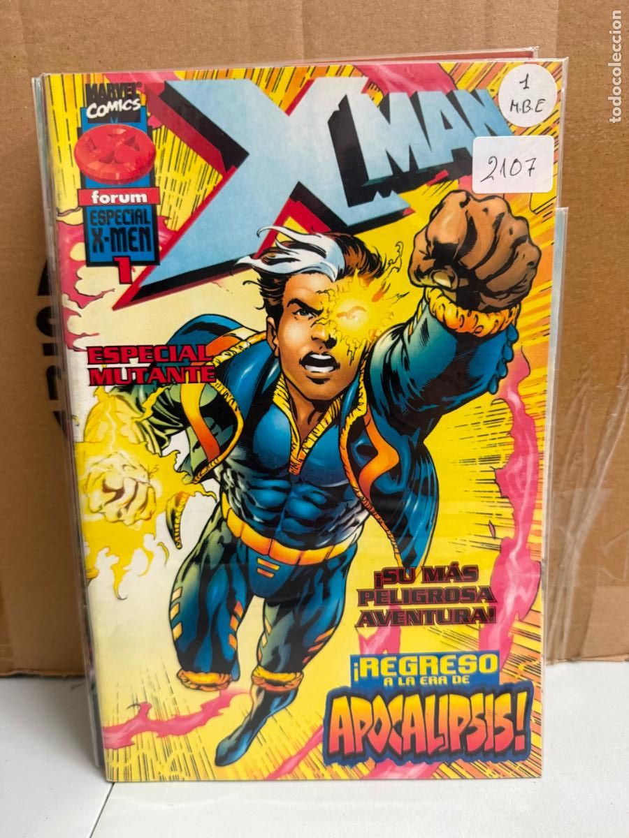 C&oacute;mics: X MAN EDITORIAL FORUM NUMERO 1