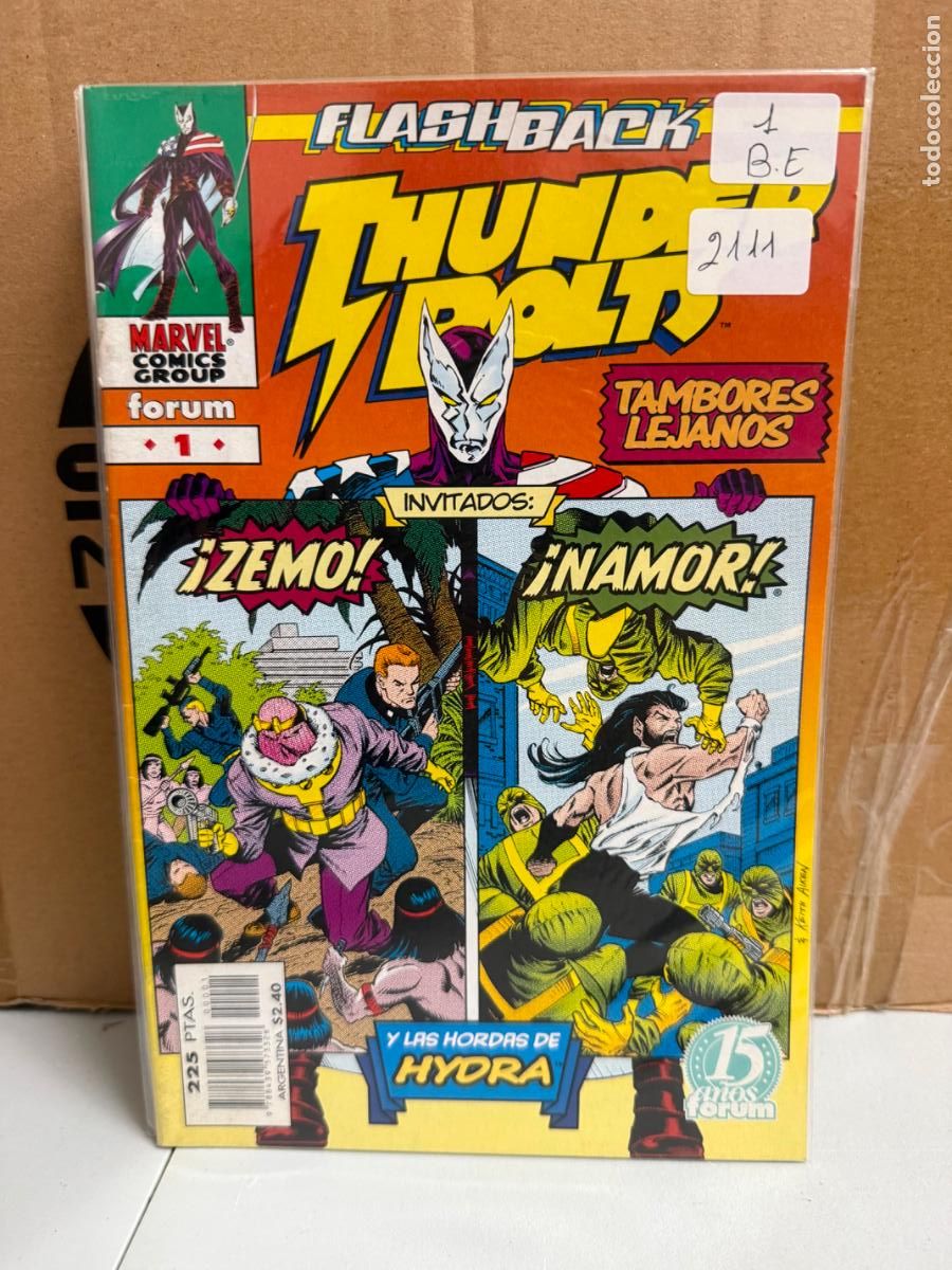 C&oacute;mics: THUNDER BOLTS EDITORIAL FORUM NUMERO 1