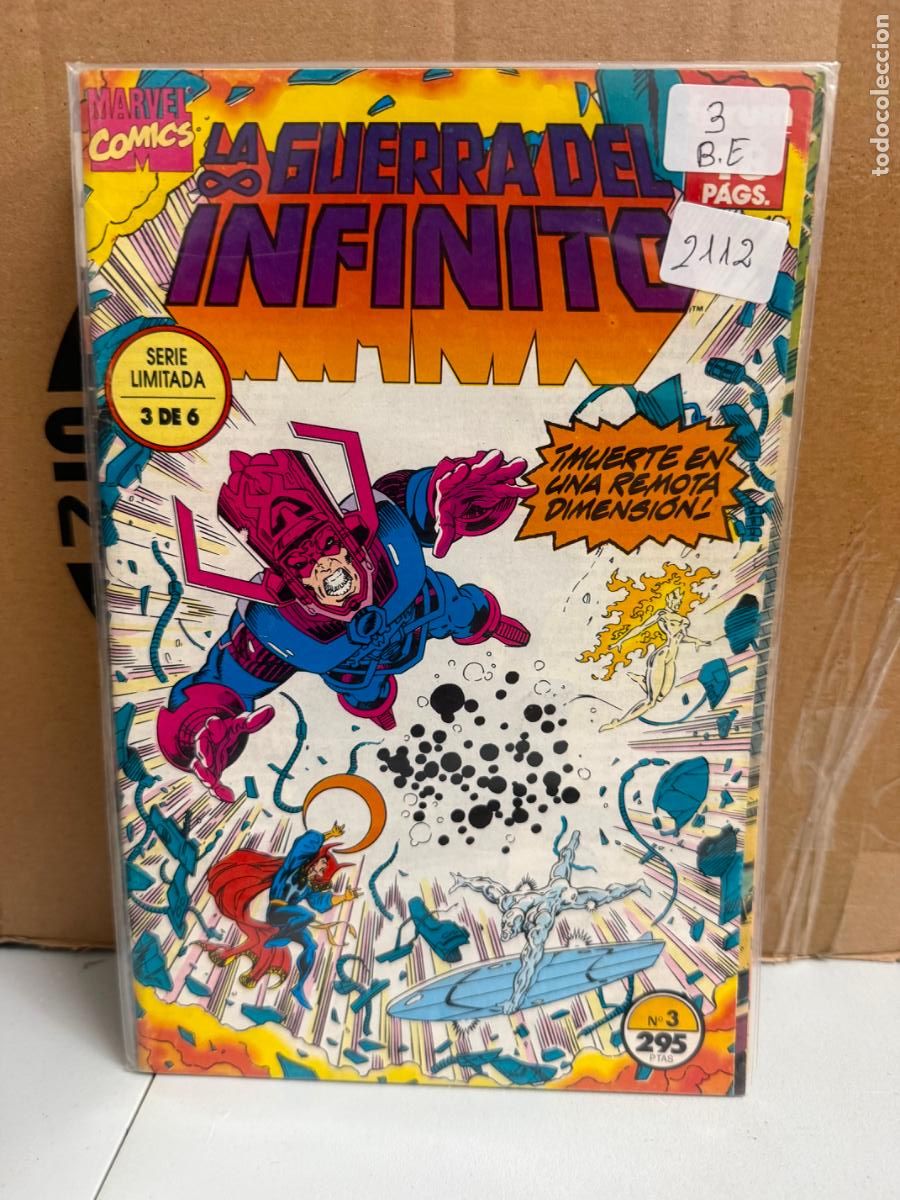 C&oacute;mics: LA GUERRA DEL INFINITO EDITORIAL FORUM NUMERO 3