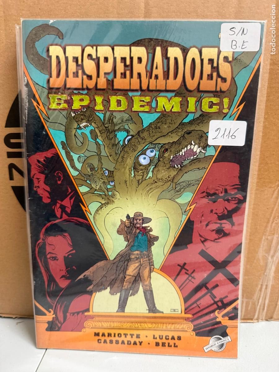 C&oacute;mics: DESESPERADOS EPIDEMIC EDITORIAL WORLD COMICS NUMERO S/N