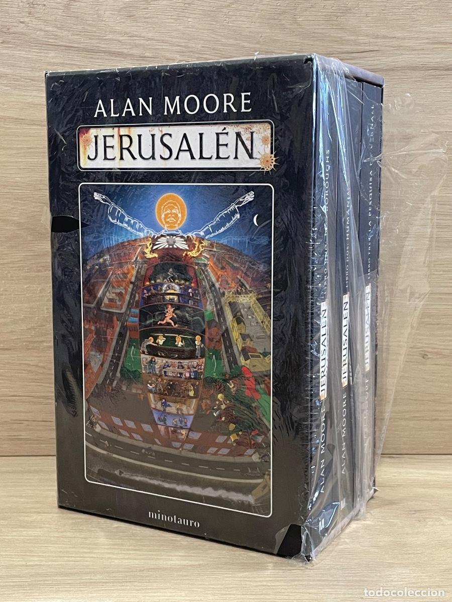 C&oacute;mics: Jerusal&eacute;n - Alan Moore / Completo 3 vol&uacute;menes con estuche / Minilauro