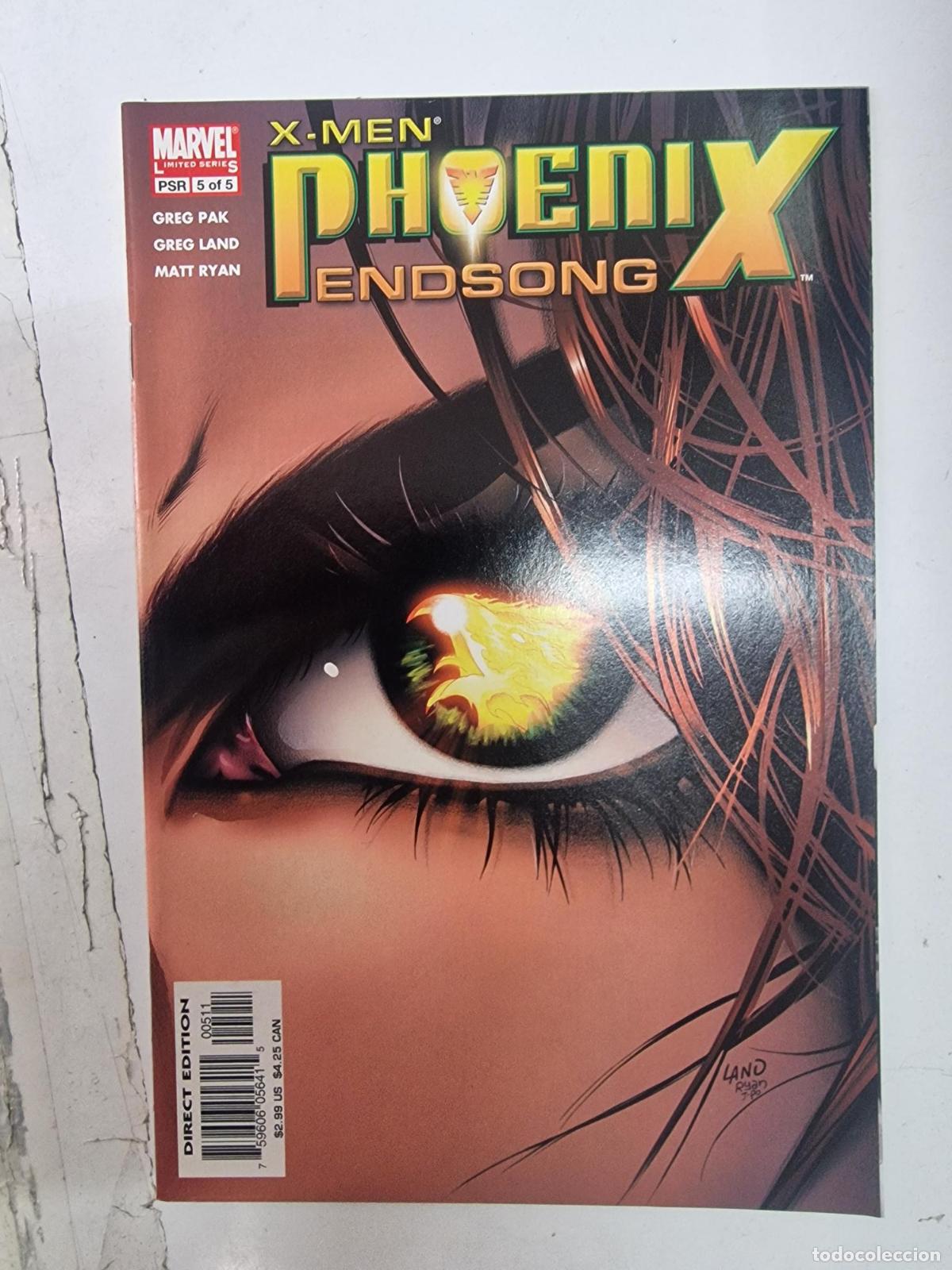 C&oacute;mics: Comic: X-Men Phoenix - Endsong 5, june 2005