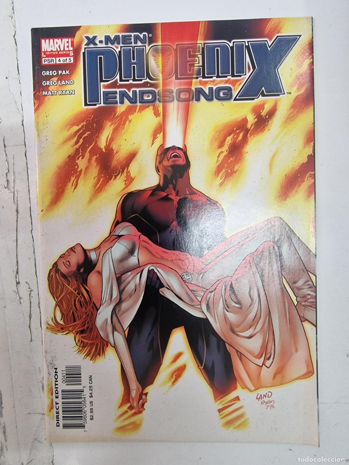 C&oacute;mics: Comic: X-Men Phoenix - Endsong 4, may 2005