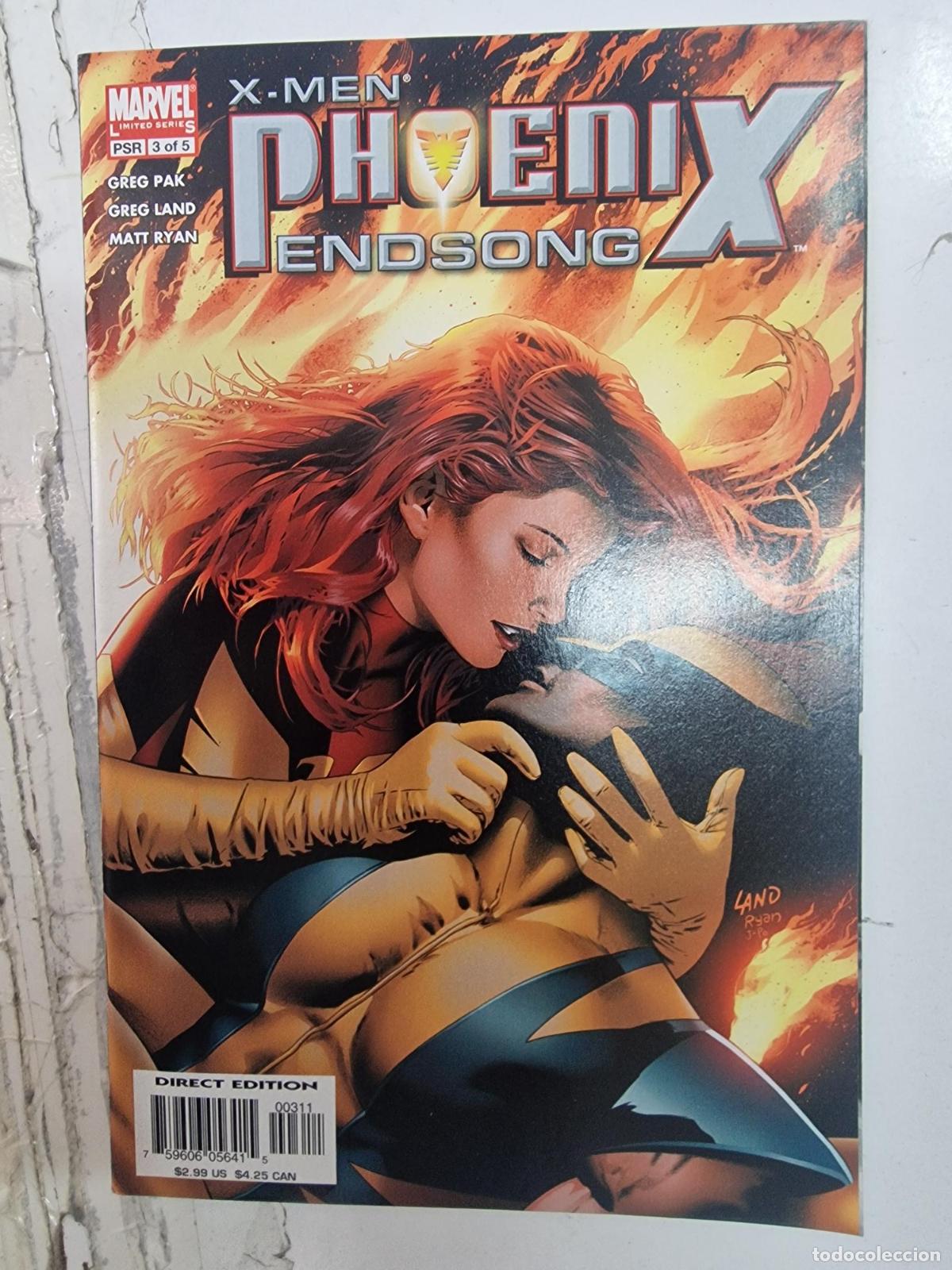 C&oacute;mics: Comic: X-Men Phoenix - Endsong 3, april 2005