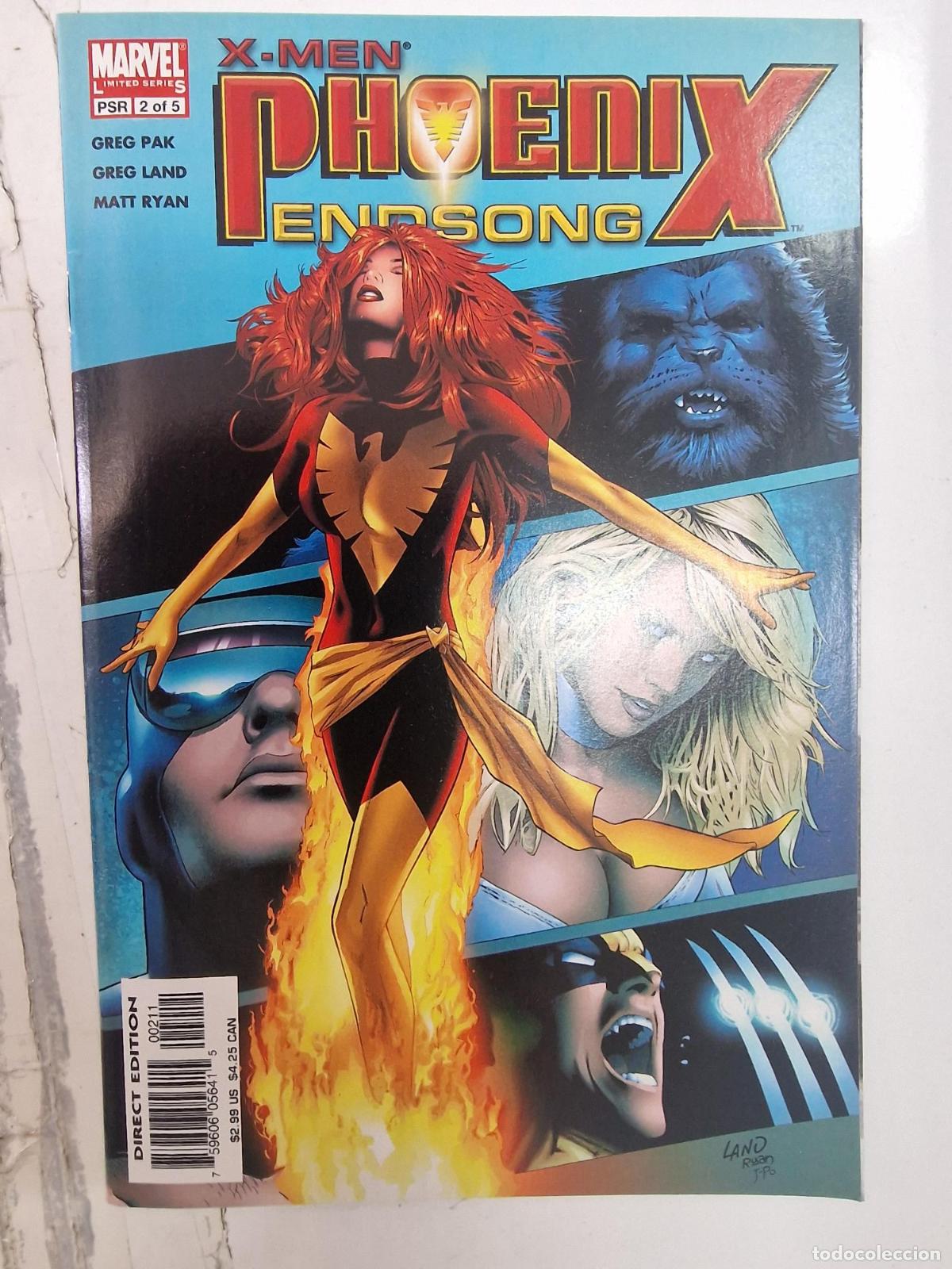C&oacute;mics: Comic: X-Men Phoenix - Endsong 2, march 2005