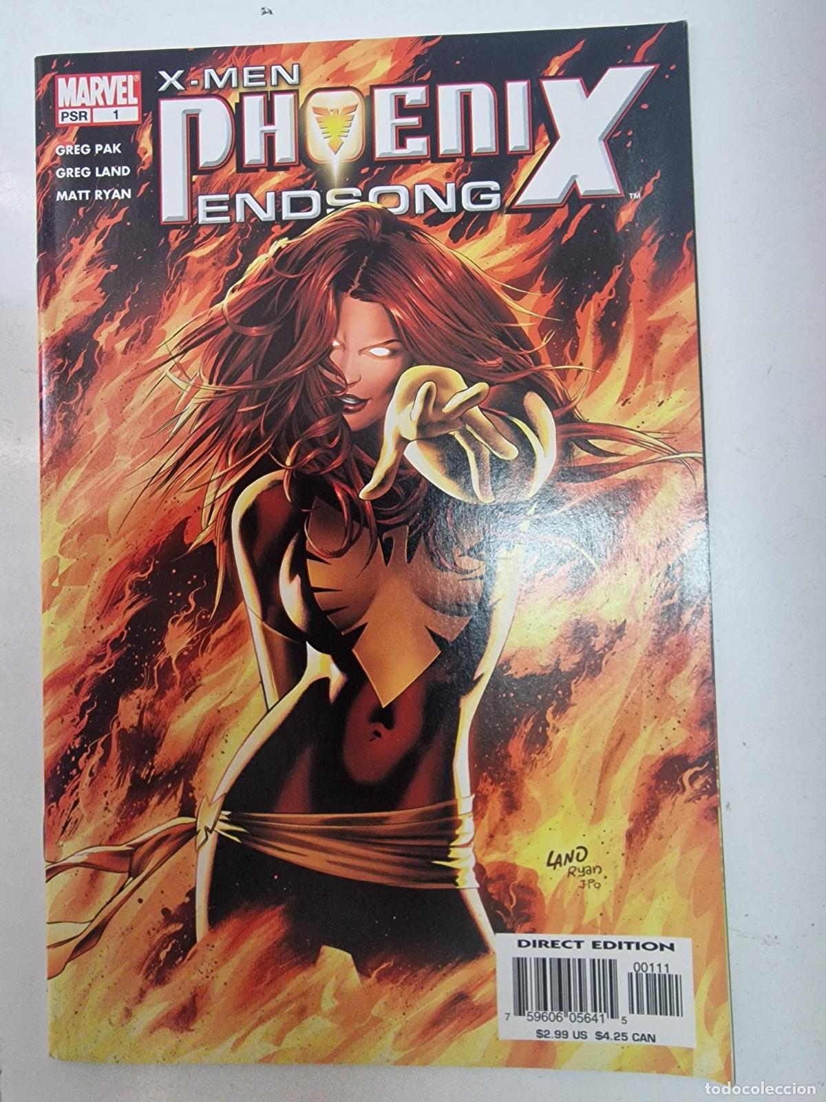 C&oacute;mics: Comic: X-Men Phoenix - Endsong 1, march 2005