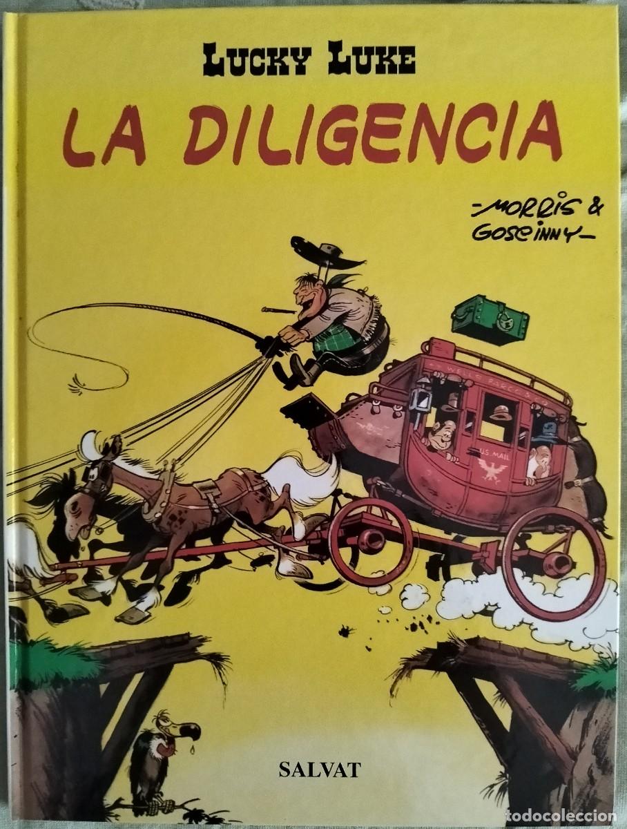 C&oacute;mics: LUCKY LUKE: LA DILIGENCIA. SALVAT EDITORES 2001 (Formato de tapa dura)